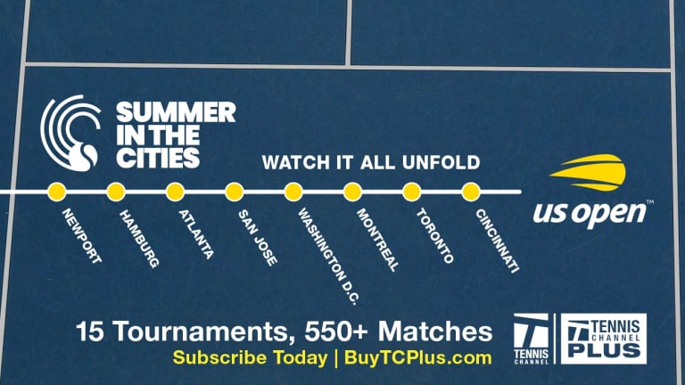 Isner, Stephens kick
off D.C. at Citi
Taste of Tennis