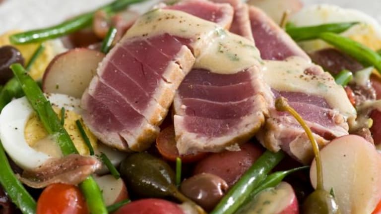 How to Make French Ahi Tuna Nicoise Salad