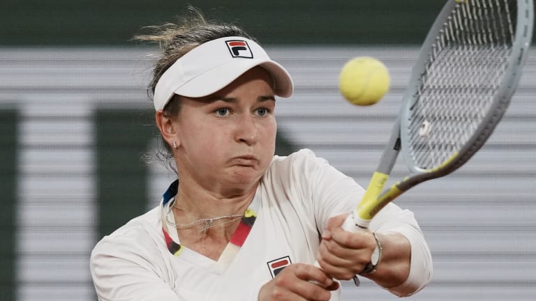 Tennis French Open Krejcikova Returns