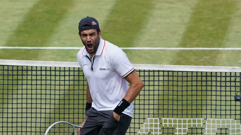 Berrettini could face Murray again in a matter of days, if both win their opening rounds at London Queen's Club.
