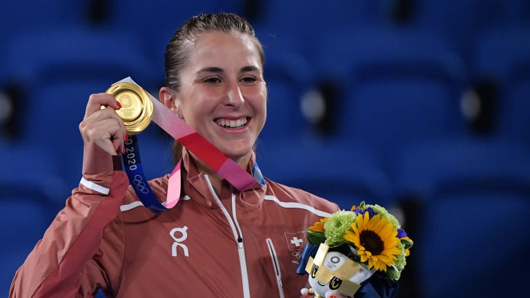 Six years after her breakthrough in Toronto, Bencic made good on her sky-high promise by winning Olympic gold in Tokyo.