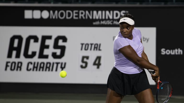 Stephens and Anisimova rally for wins, but Team Peace leads 14-10