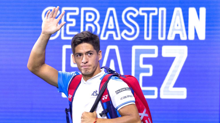 Sebastian Baez breaks into the Top 20 after winning two ATP titles in as many weeks in South America.
