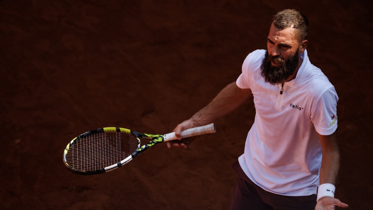 Benoit Paire was bewildered by a pair of penalties leveled against Hugo Gaston and Cam Norrie.