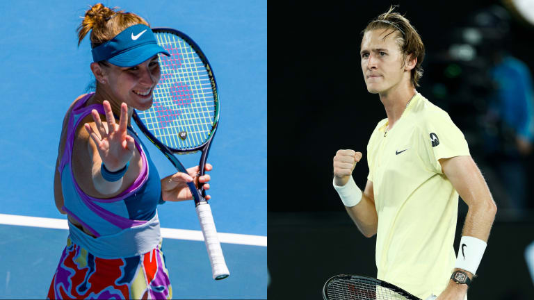 Twenty-five years ago, Hingis and Korda took home the trophies Down Under; both have played pivotal roles in the development of these 2023 title hopefuls.