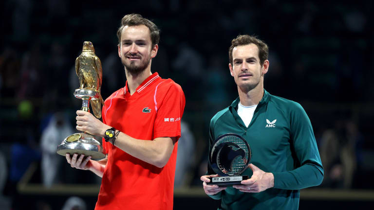 Medvedev and Krejcikova both beat three-time Grand Slam champions in the Doha and Dubai finals on Saturday.