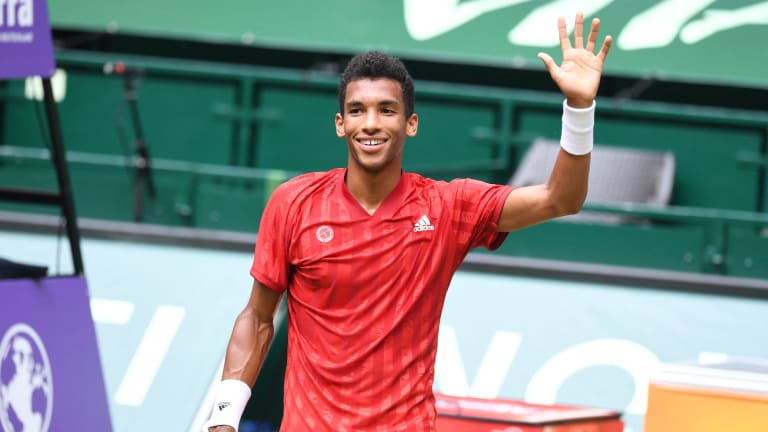 Auger-Aliassime is into his third ATP semifinal of 2021, and his second in as many weeks (Getty Images).