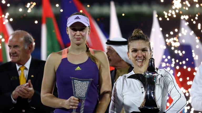 Halep has played and won two close matches against Rybakina, 7-6 in the third in Dubai in 2020 and 6-3 in the third at the US Open last year.