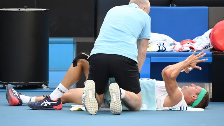 That's Not Amore in Melbourne: Sandgren rides out Fognini & his antics