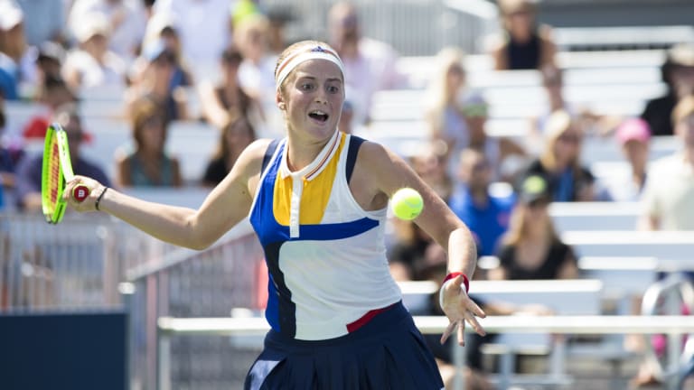 Jelena Ostapenko's strategy of simplicity can take her far once again