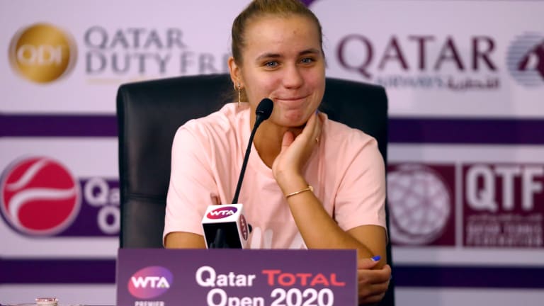 Before coronavirus consumed tennis, Sofia Kenin rediscovered winning