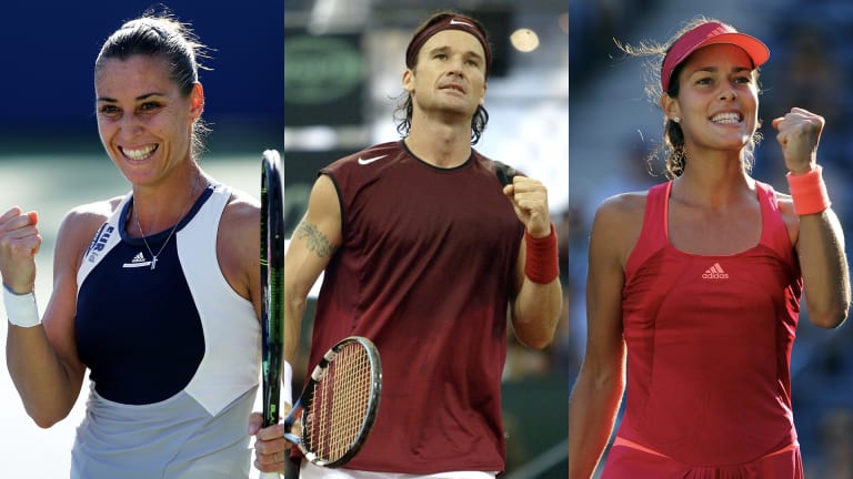 Flavia Pennetta, Carlos Moya and Ana Ivanovic were among the six nominees in the Player category.