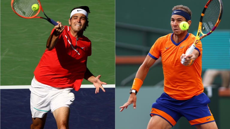 Fritz and Nadal have played each other just once, in the 2020 Acapulco final (Rafa won,