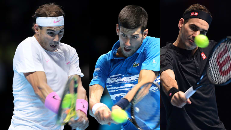 Big 3 Dominance: Nadal, Djokovic, Federer top year-end rankings