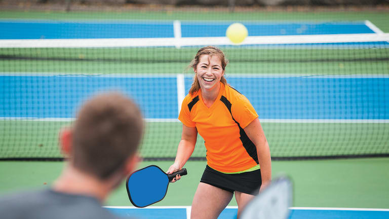 So much about pickleball adds up to an enticing equation: competition plus camaraderie equals community.