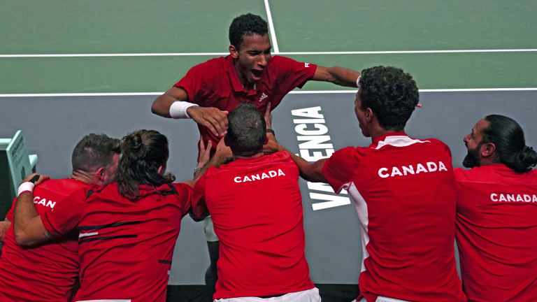 Spain Serbia Canada Tennis Davis Cup