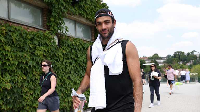 2021 Wimbledon finalist Berrettini presents a large, potential second-round hurdle for Sinner.