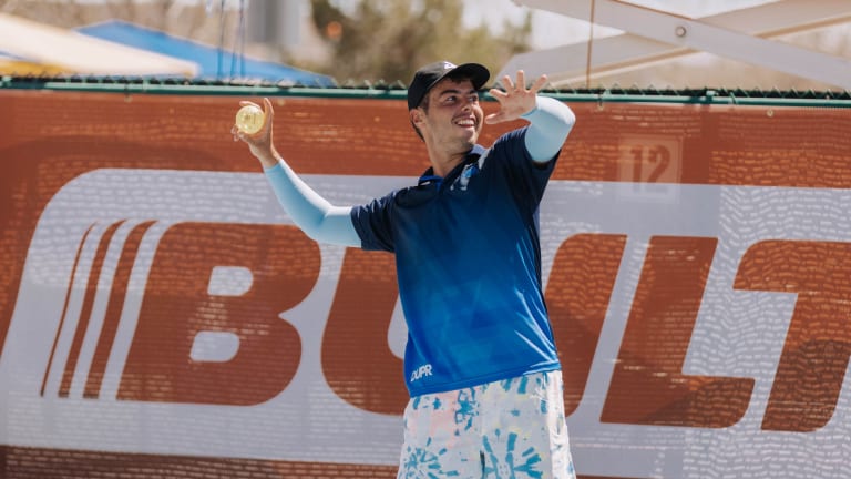 The 23-year-old recently signed a sponsorship contract with Joola that includes a signature paddle.