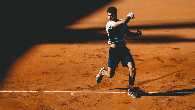 At last year's US Open, Alcaraz’s average forehand speed during the tournament was 78 mph—three miles per hour faster than the rest of the men’s field.