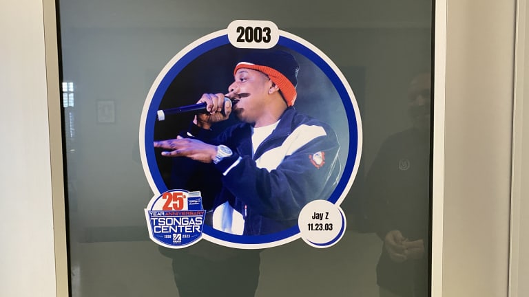 Jay-Z graced the Tsongas Center in 2003, the same year of the famous Fed Cup tie.