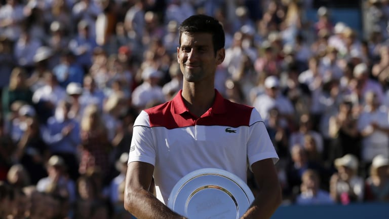 Novak Djokovic is on the verge of recovering his zenith