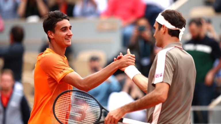 Top 5: Photos from Federer's first French Open match in four years