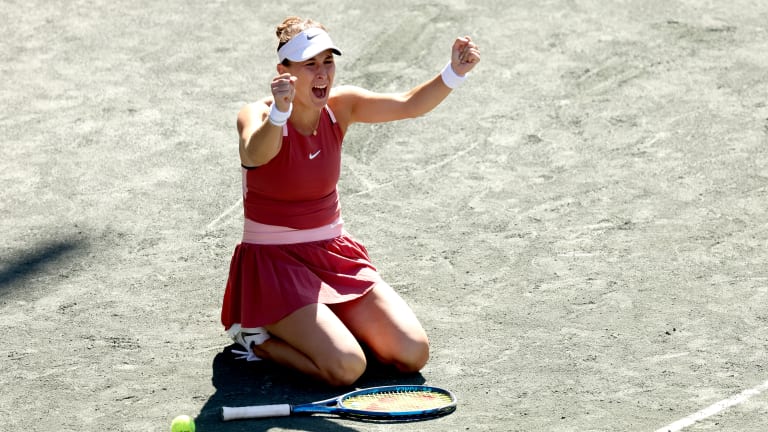 As a 17-year-old, Bencic reached her first WTA semifinal in Charleston during her 2014 breakthrough season.