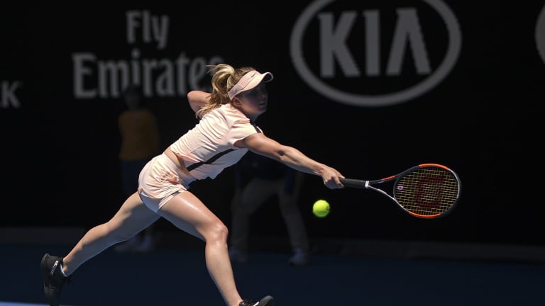 A Clijsters devotee, Belgium's Mertens nears her own Aussie Open final