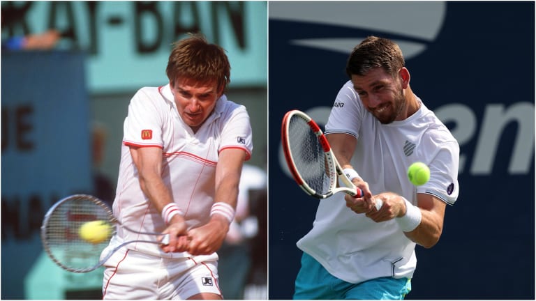 Not only are Connors and Norrie spiritual siblings off the backhand side, they also play their best tennis on hard courts, with Connors winning three of his five US Open titles on concrete.