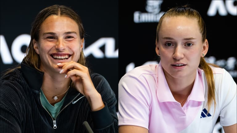 Sabalenka and Rybakina have looked remarkably comfortable in Melbourne, on and off the court.