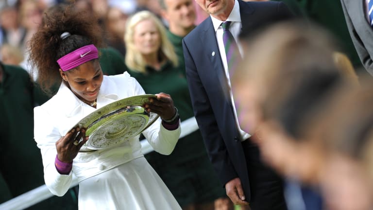 Serena won every Grand Slam at least twice in her 30s—including three times at Wimbledon and three times at the US Open.