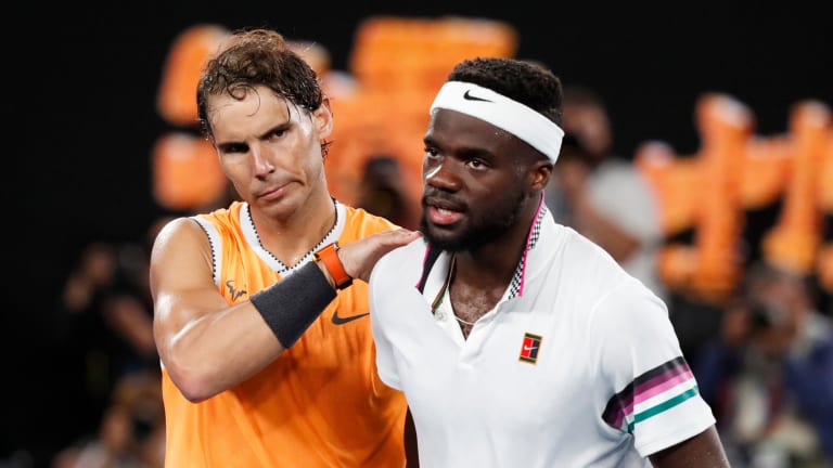 For Frances Tiafoe, a hard lesson learned in QF loss to Rafael Nadal