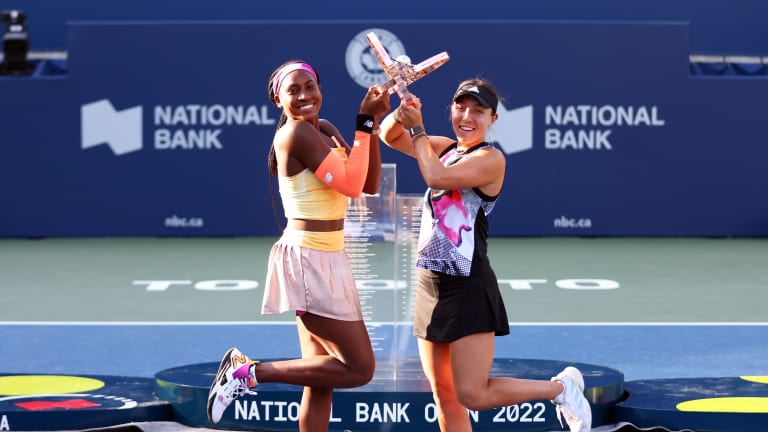 Pegula's singles success has translated to a winning partnership with Coco Gauff, helping the latter top the WTA rankings after a winning week at the National Bank Open in Toronto.