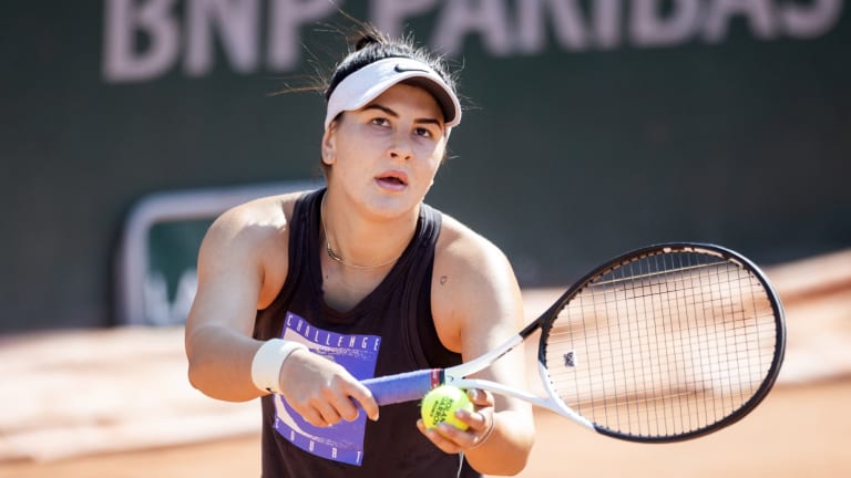 Andreescu has great touch for a player with her strength.