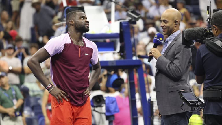 For Blake (right), one of "the bigger stories" at this year's US Open is how Frances Tiafoe will back up his 2022 run.