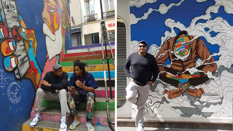 Advantage Omar:
Exploring Parisian
street art