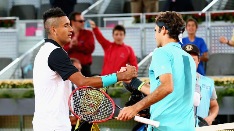 Kyrgios has six career wins over the Big 3—one against Federer, two against Djokovic and three against Nadal.