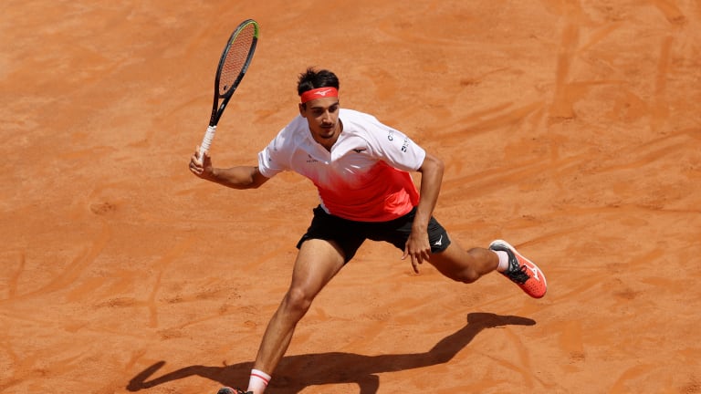 Sonego reached his first Masters 1000 semifinal at the Internazionali BNL d'Italia earlier this year (Getty Images).
