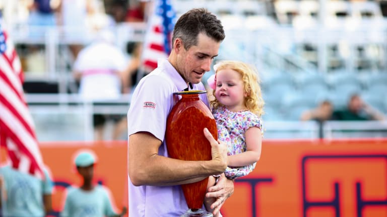 Six of Isner's 16 career singles titles are from Atlanta.
