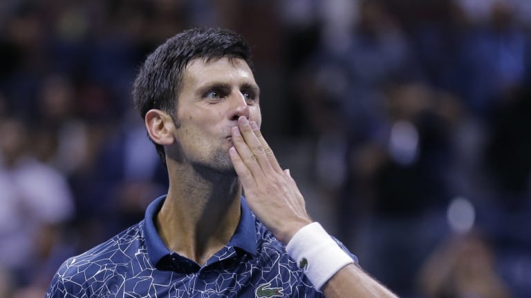 Djokovic dismisses Nishikori to reach US Open final against Del Potro