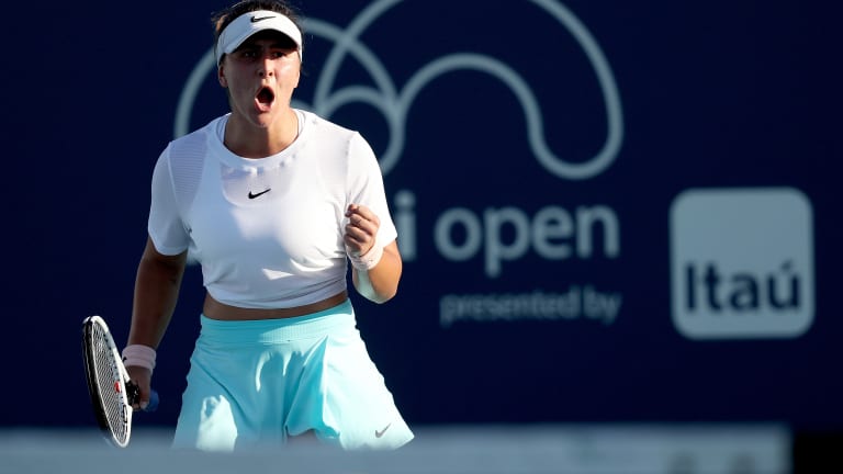 Andreescu edges Anisimova in Miami thriller, Jabeur upsets Kenin
