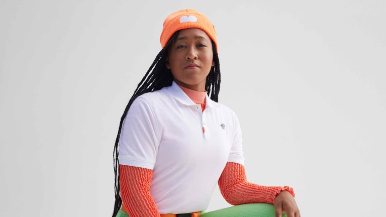 Fans get first look 
at Osaka's new 
Nike apparel line