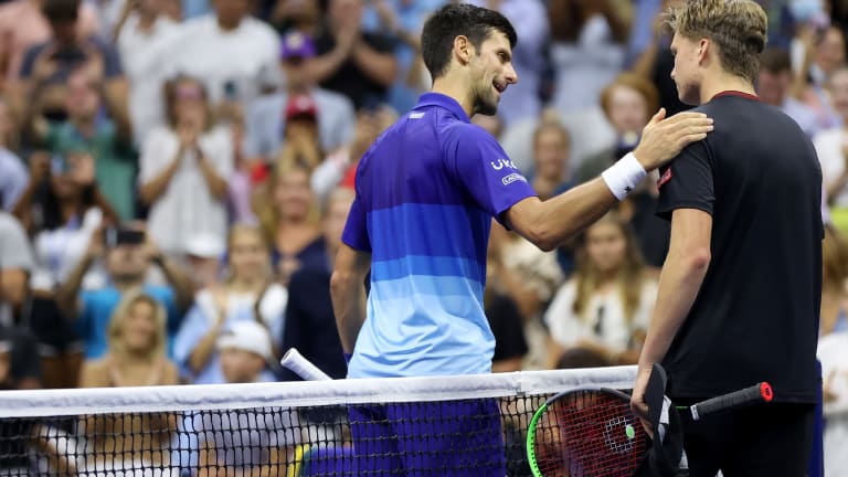 “He disguises his drop shot so well,” Djokovic said of Brooksby. “He’s a very intelligent player.”