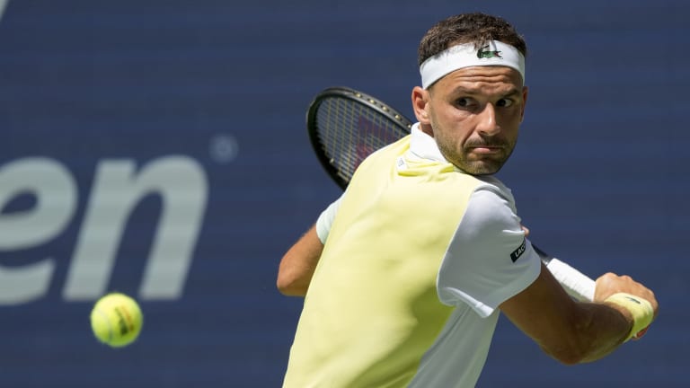 Dimitrov is appearing in his 13th consecutive US Open main draw.