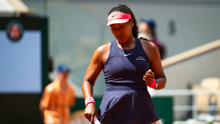 Osaka last won a match at a major at the 2022 Australian Open, but this year's Roland Garros is just her fourth played since then.