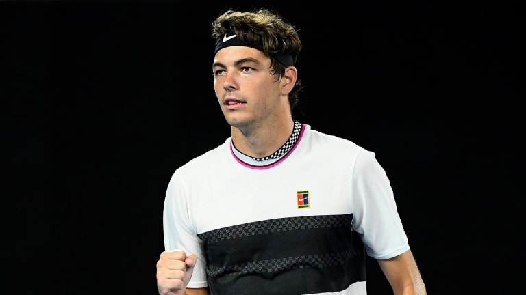 Taylor Fritz continues to make significant progress with his game