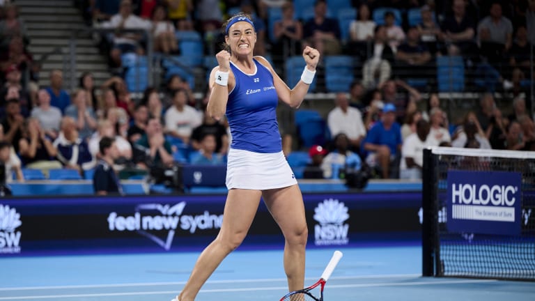 Taking nothing away from Caroline Garcia's performance for France, the biggest WTA stars began their seasons at tournaments in Brisbane and Auckland.