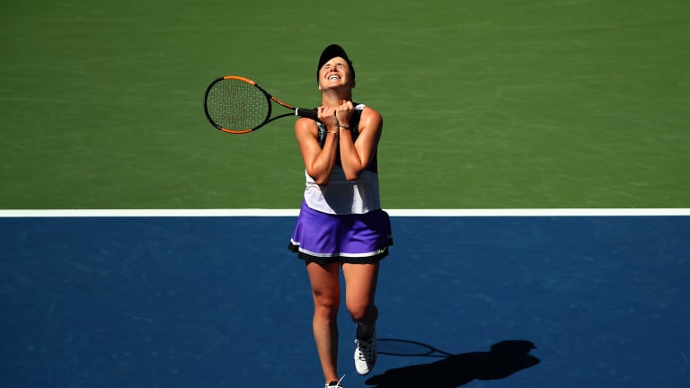 Elina Svitolina progresses to second successive Slam semifinal
