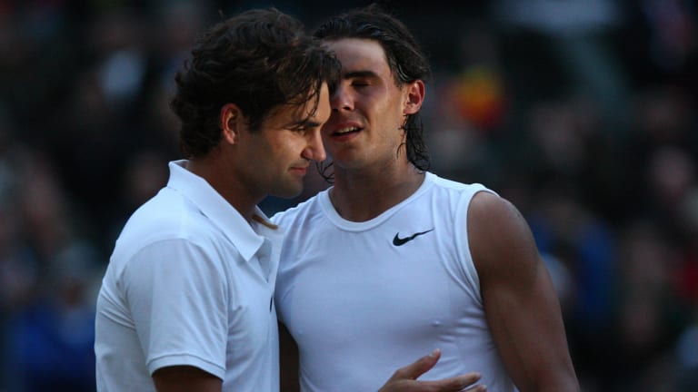 On missing the emotional crux of every tennis match, the handshake