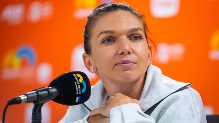 Halep dismissed comments questioning the Miami Open's decision to award her a wild card after the end of her doping ban.
